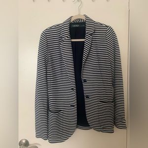 Ralph Lauren Navy striped blazer - Size M